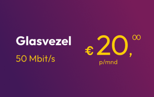 Youfone glasvezel 50 Mbit/s